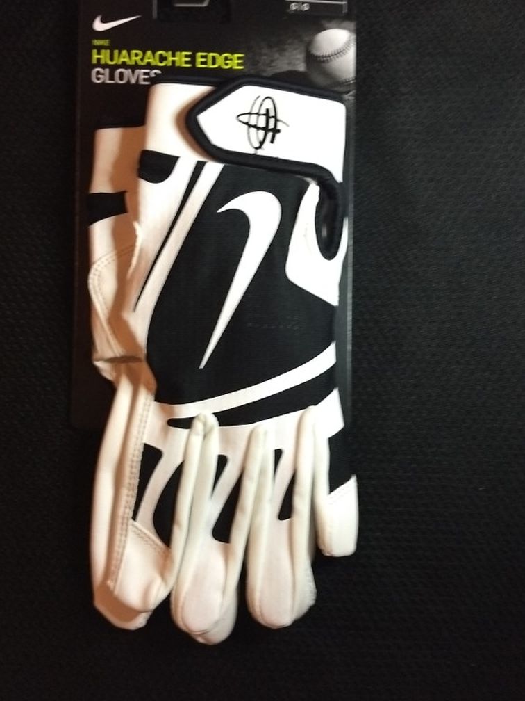 New Nike Huarache Edge Batting Glove Size Large