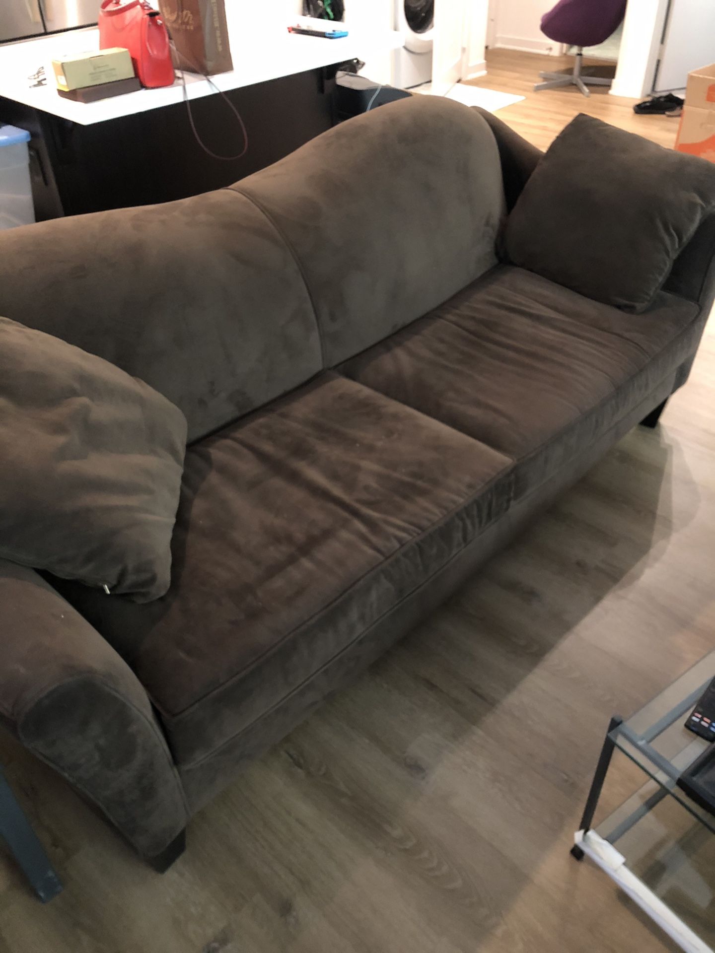 Brown Couch