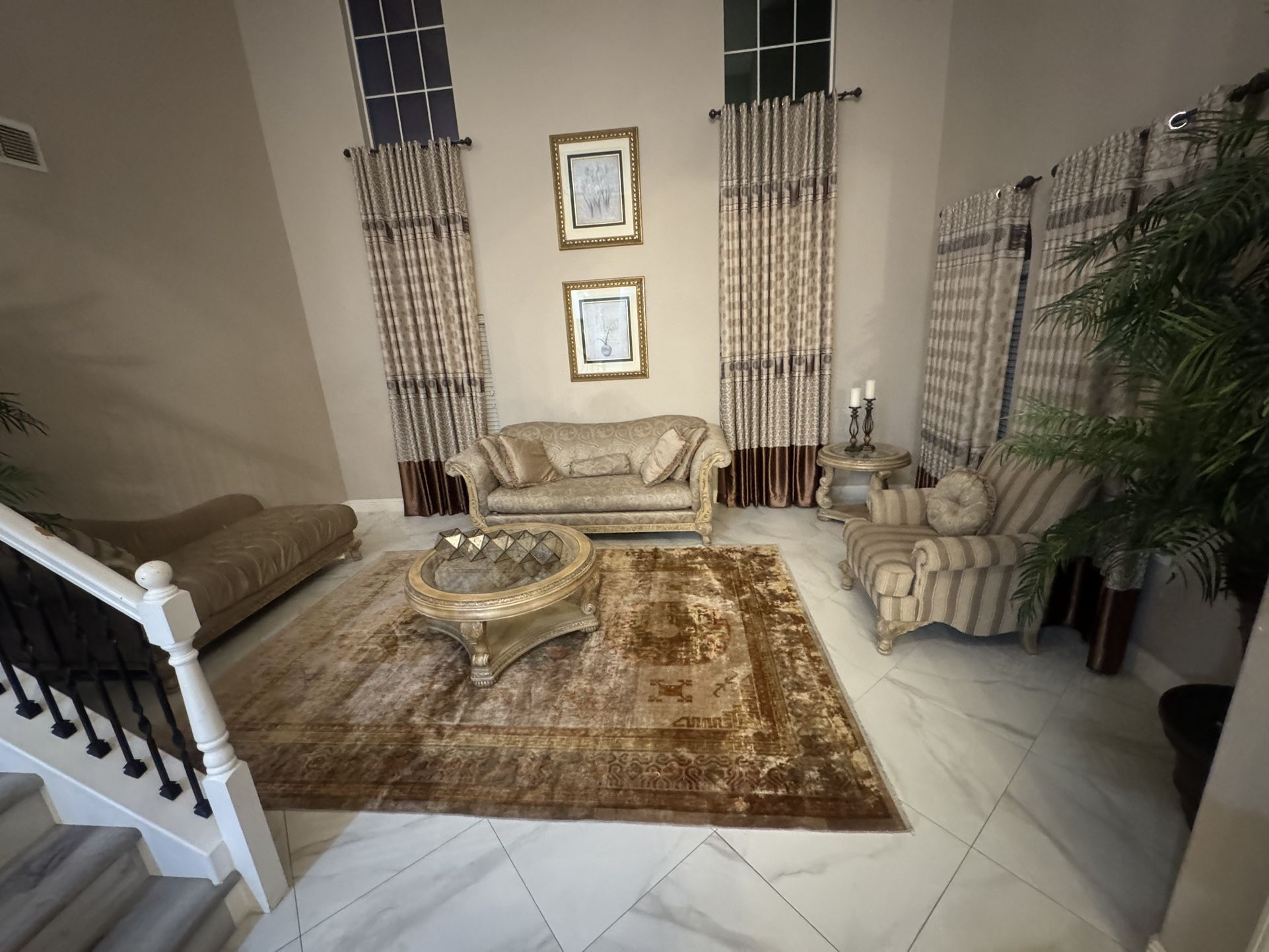 Sofa Love Seat, Side Chair Coffee Table On The Side Table