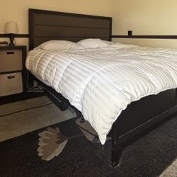 King size bed frame