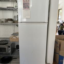 White Danby Refrigerator Fridge