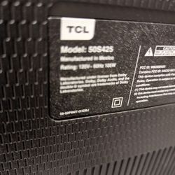 TCL 50”  4K UHD Roku TV $80