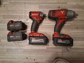 1/2" and 1/4" drive impacts
