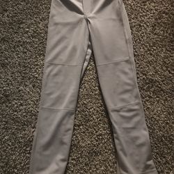 Grey baseball pants