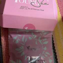 YouGee I Tip Hair Extensions 24in 50g Human Hair Black 51 Strands New