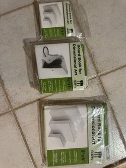 📚 Board Books for Dimensional Art – Set of 3 (4x4”, 5.5x5.5”, 8x8”) – New in Packaging!