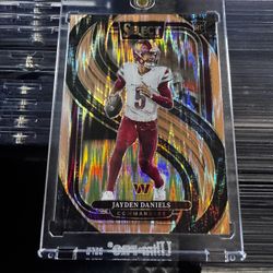 jayden daniels rookie select /299 copper