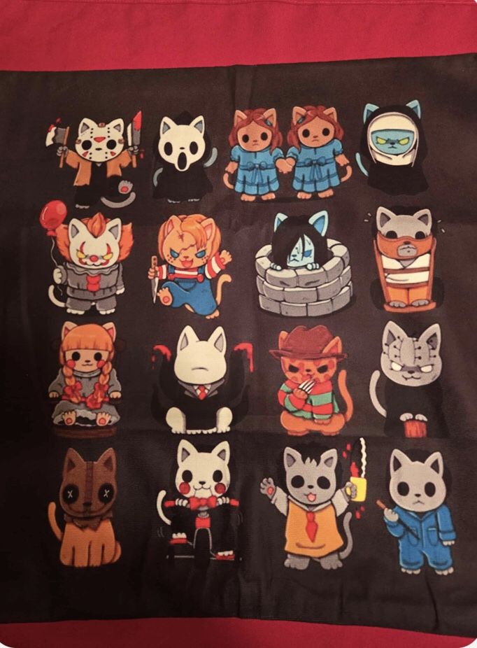 Horror Kittens Pillowcase (17”X17”)