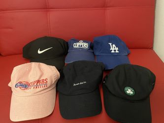 VINTAGE HATS NIKE LA DODGER CLIPPERS CELTICS