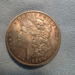 1885 O Morgan Silver Dollar 