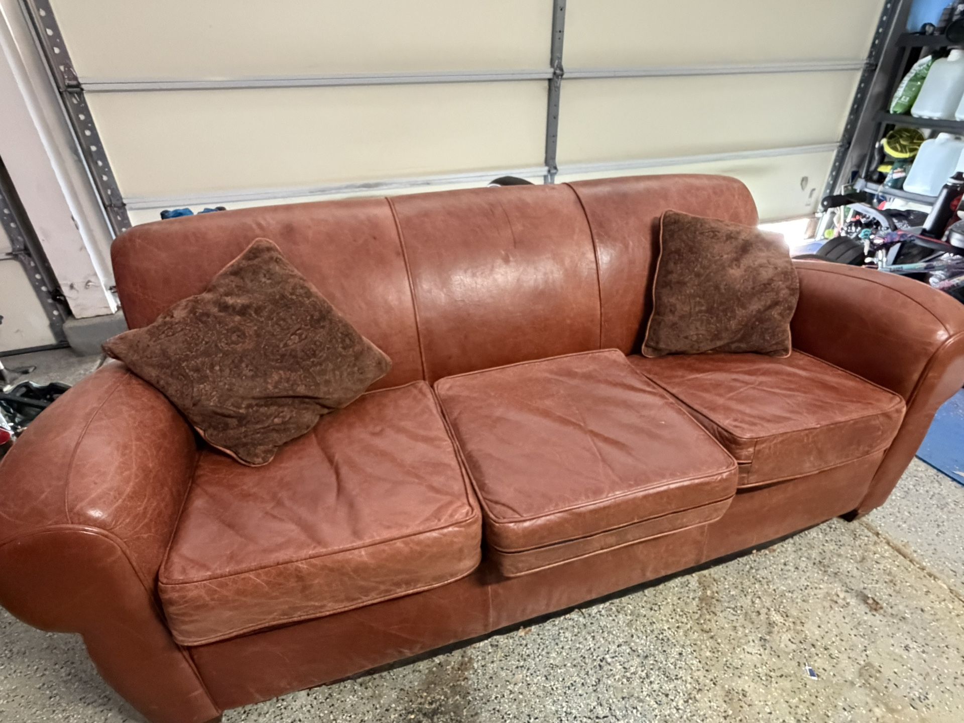 Leather Couch