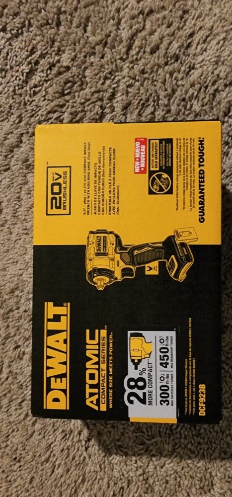 Dewalt 20v Brushless 3/8 Impact Wrench 