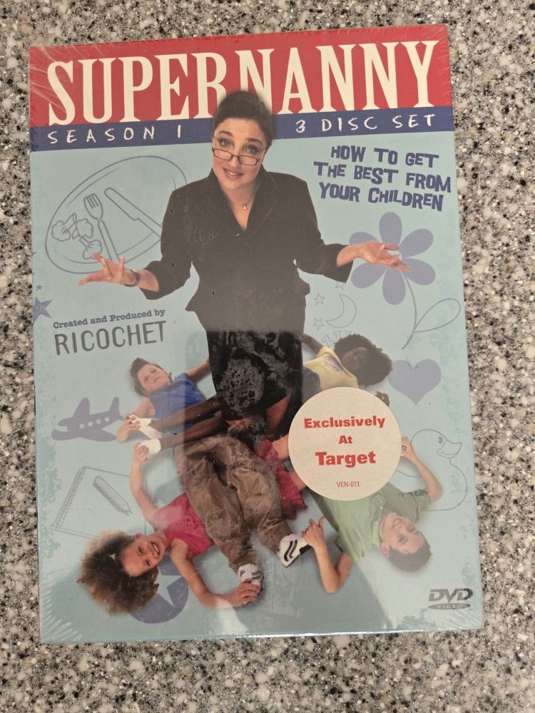 Supernanny - 3 Disk DVD Set - New Unopened