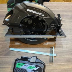 Metabo Hpt 36v Circular Saw With 4ah Battery 