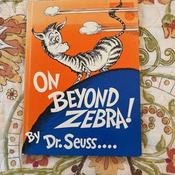 On Beyond Zebra  Banned Dr Suess Book