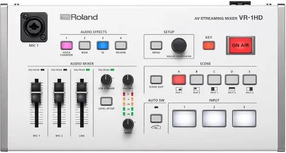 Roland AV Streaming Mixer VR-1HD