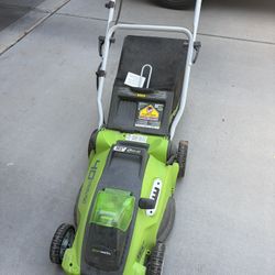 Green Work Electric Lawnmower