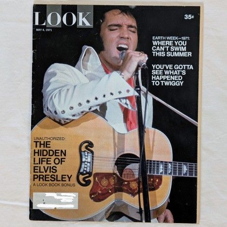 Look Magazine The Hidden Life Of Elvis Presley