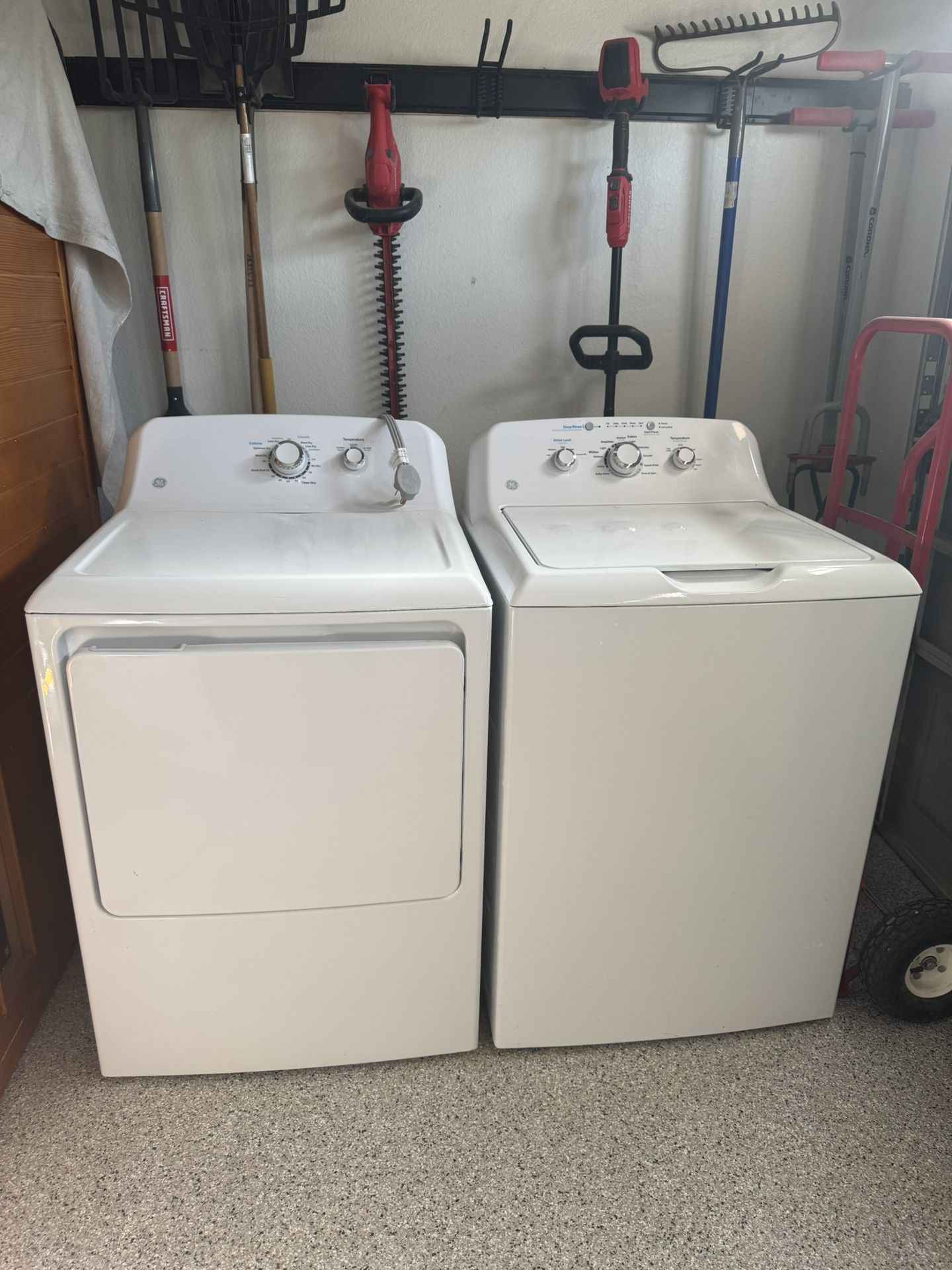 GE Washer And Dryer