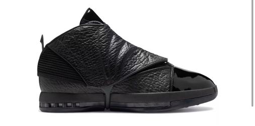 Jordan 16 Retro Black Pack 9.5 and 10