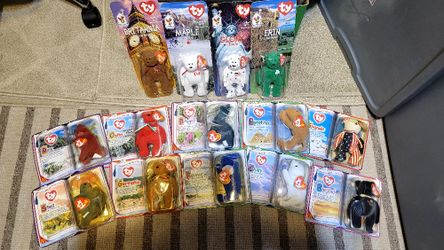 Ty Beanie baby lot W/ Date Error Tags