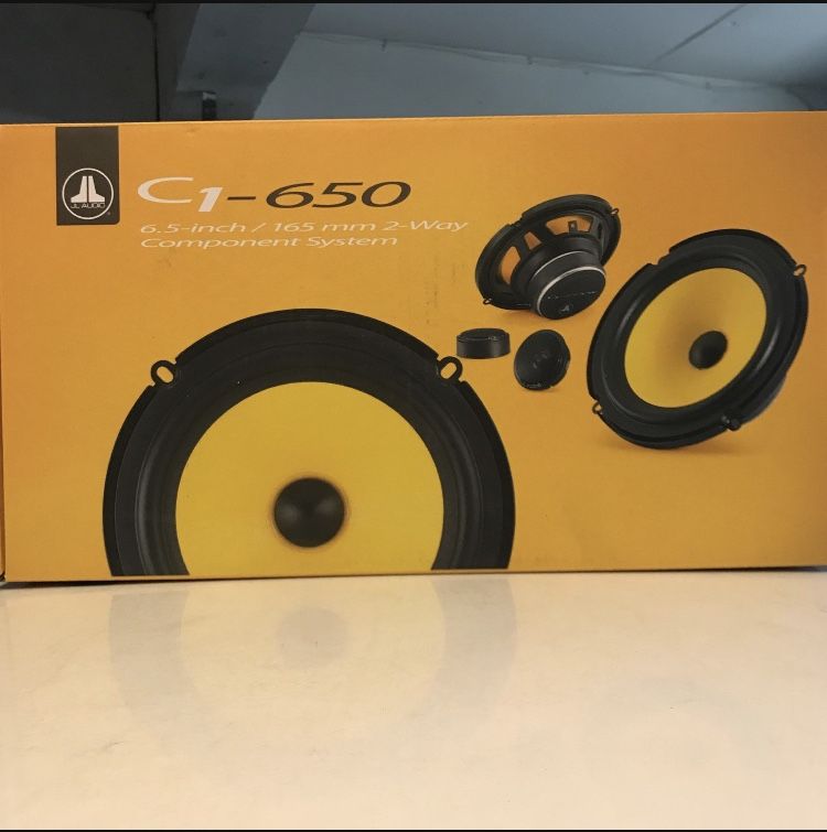 JL Audio Inch Component Speakers C1 650 Brand New In Box