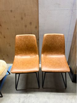 Brown chairs