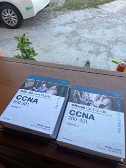 These books are the CCNA 200-301 Official Cert Guide