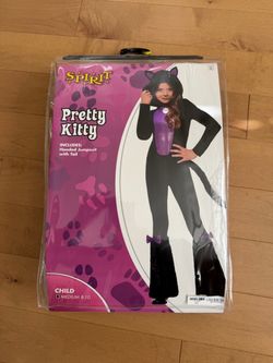 Spirit Pretty Kitty Child Halloween Costume Medium 8-10