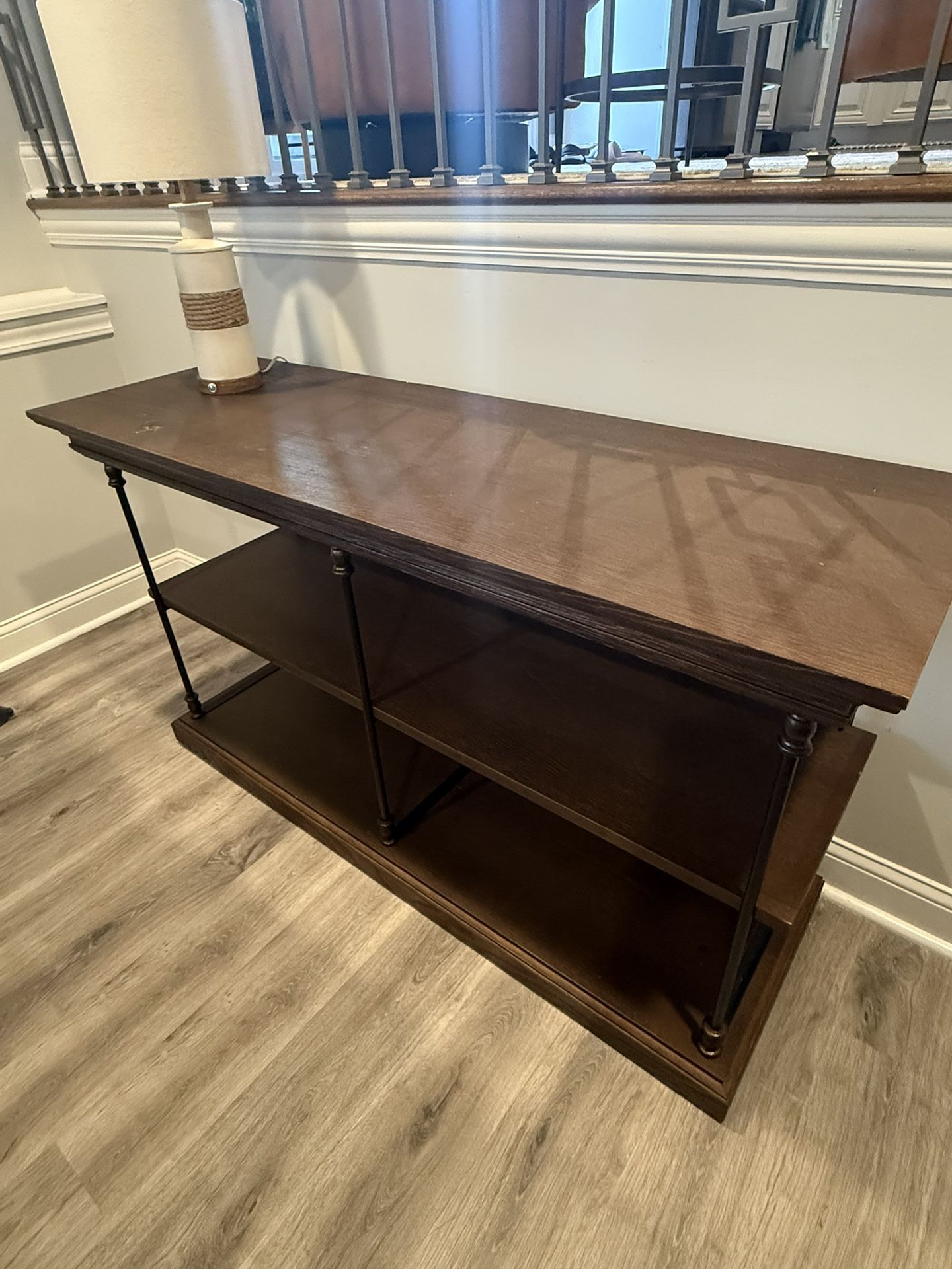 Bookshelf / console table cabinet