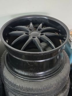 19x10 And 18x8.5 Custom Deepdish Staggered 5x120.65 corvette wheels