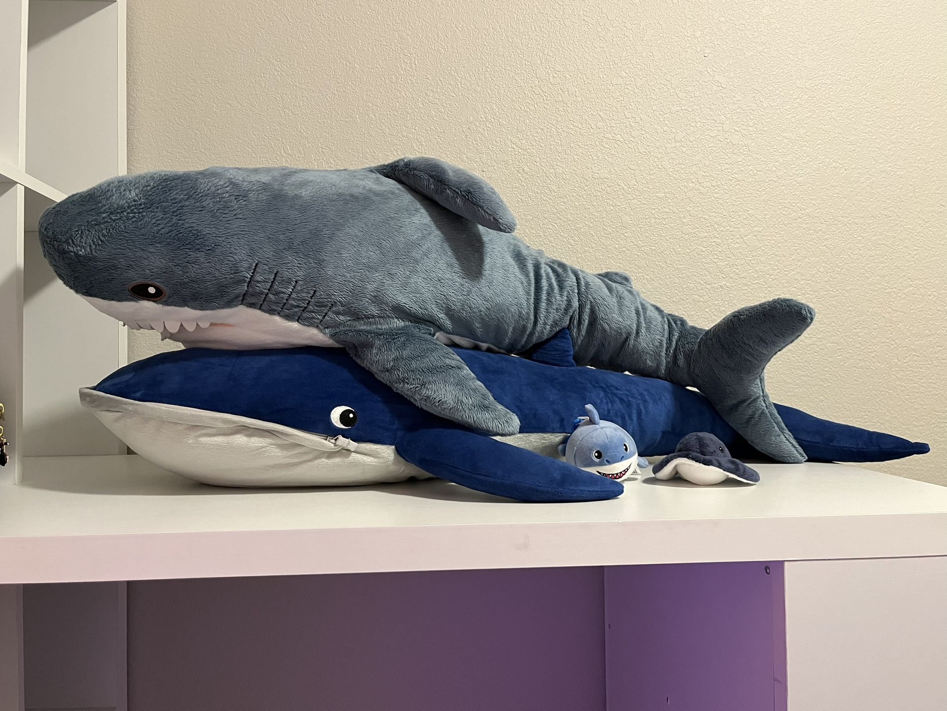 IKEA Shark & Whale Plush