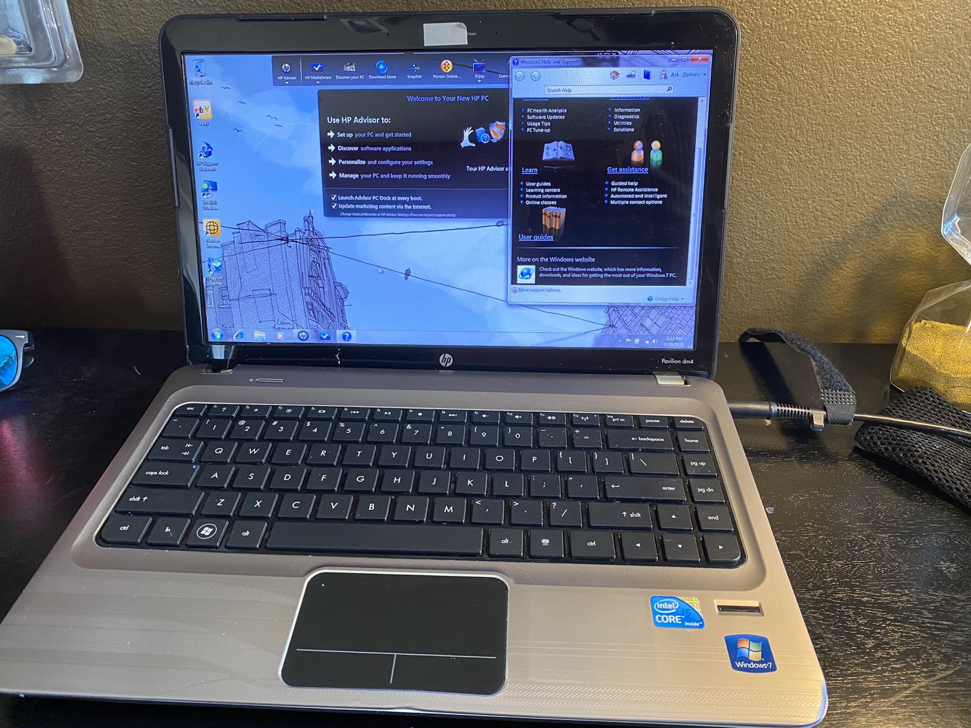 HP Pavilion DM4 14” Laptop/Notebook Entertainment PC Intel Core i5 2.53 GHz 4GB RAM 500 GB Hard Drive