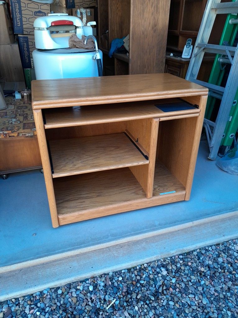 COMPUTER DESK SMALL WOOD