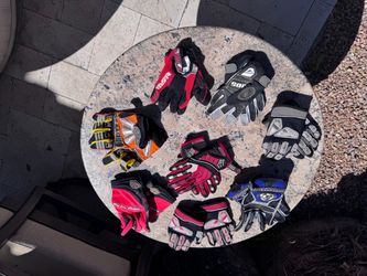Mixed Lot of Motocross Riding Gloves