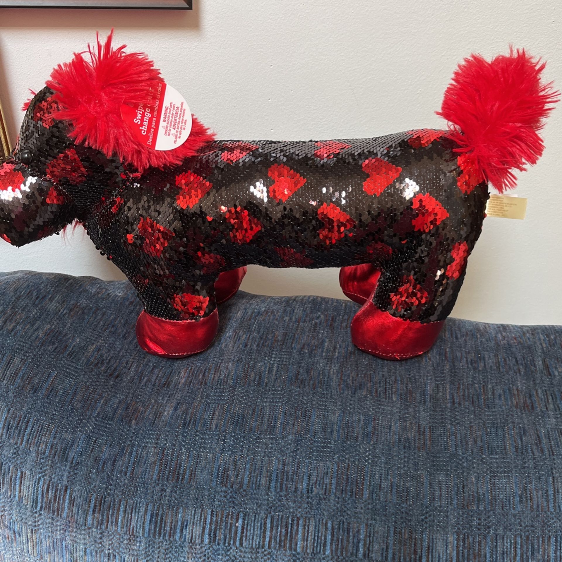 Plush Heart Puppy
