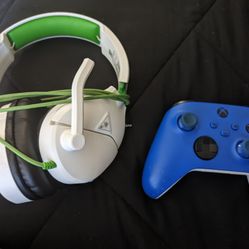 New Xbox Controller An Turtle Beach Headset With Mic