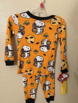 Halloween Charlie Brown/snoopy Peanuts Jammie’s
