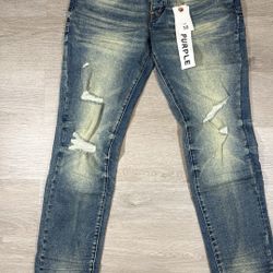 Purple Jeans Size 30