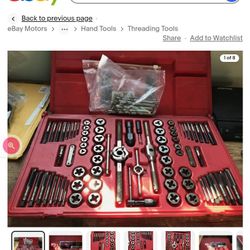 Mac Tools 117 Piece Deluxe Threading And Drill Bit Set