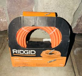 RIDGID 1/4 in. 50 ft. Lay Flat Air Hose New