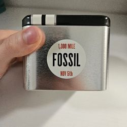 Fossil The Minimalist Solar Watch - Leather Strap