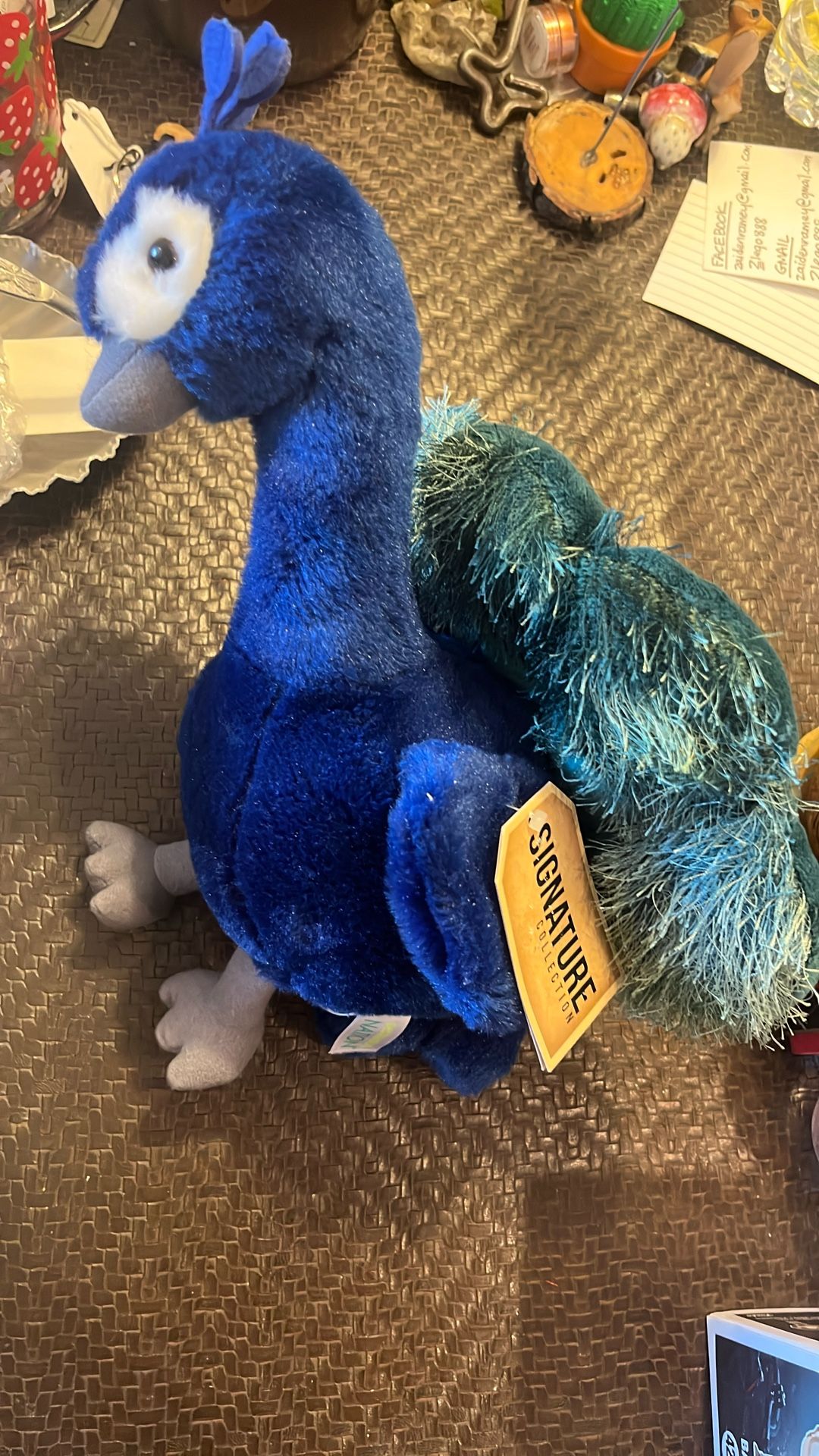 Peacock Stuffed Animal