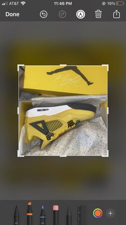 Jordan 4s Lighting Yellow 