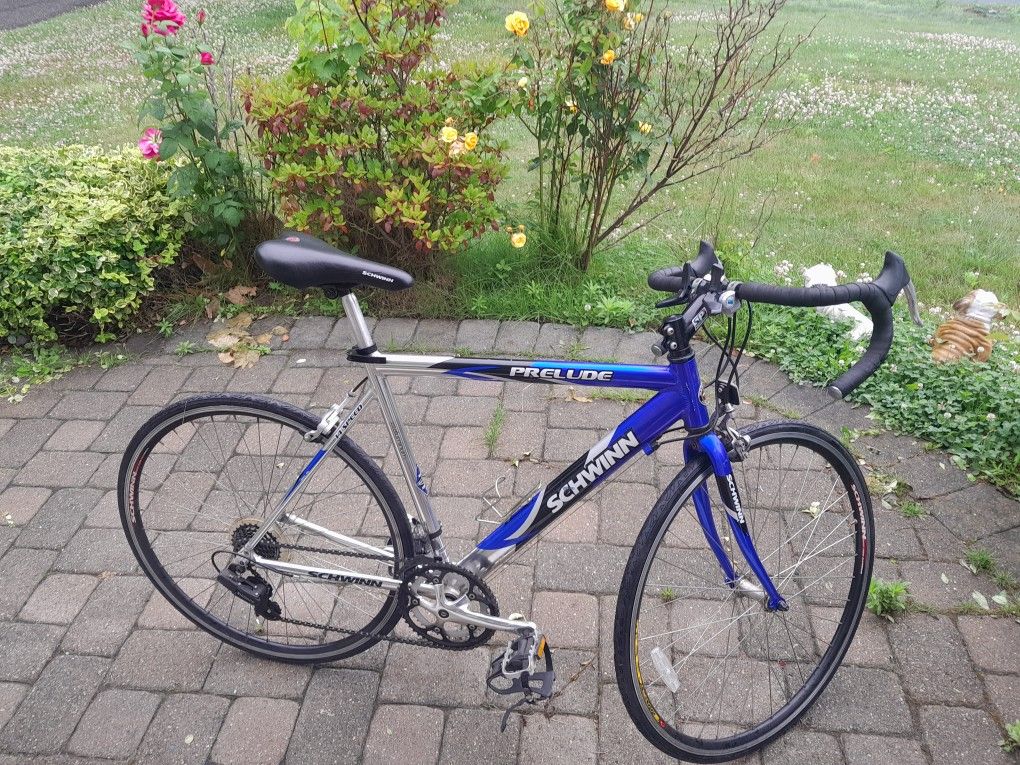 Rare Vintage Schwinn Prelude Road Bike 22 Inch Frame Ready To Ride A