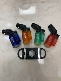 Lighter And Cigar Cutter