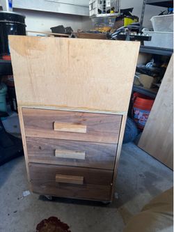 3 Drawer Cart for Benchtop Drill Press