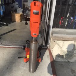 Concrete Core Drill  $1195 300  Motor  Able To Drill Up To A 11 inch Bit Not Included  Perfect  For A Contractor For These Small Jobs 