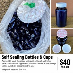 Self Sealing Bottles and Caps
