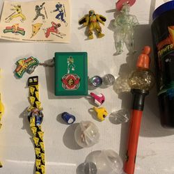 1990s Mighty Morphin Power Rangers Toys 